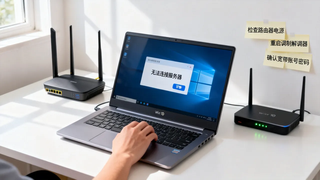 win10电信宽带无法连接服务器怎么解决,宽带连接失败原因是什么 win10电信宽带无法连接服务器怎么解决,宽带连接失败原因是什么