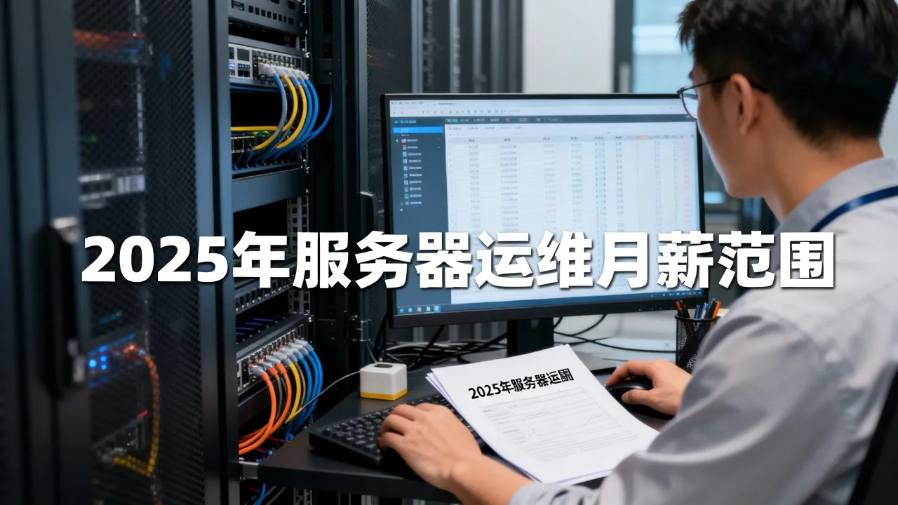 服务器运维工资多少，2025年服务器运维月薪待遇怎么样？