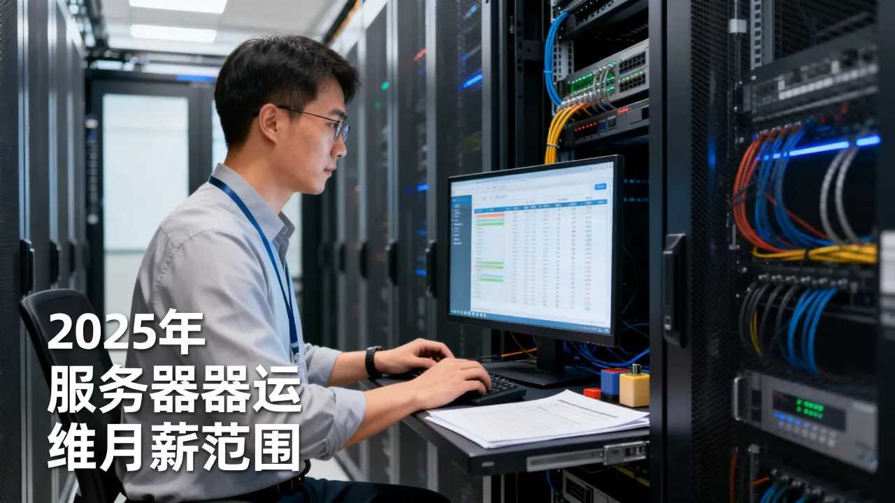 服务器运维工资多少，2025年服务器运维月薪待遇怎么样？