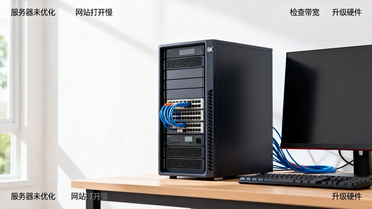 为什么服务器不优化，网站打开慢怎么解决？