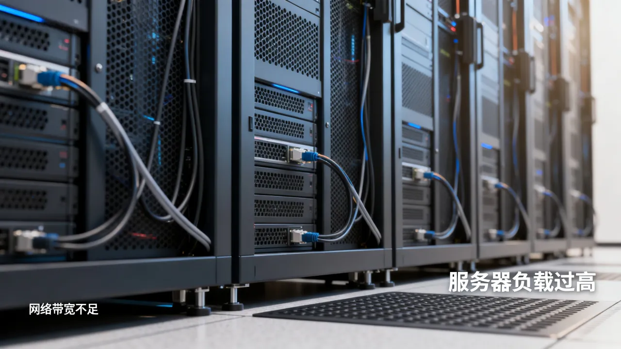 为什么服务器总是卡，服务器卡顿的原因有哪些？