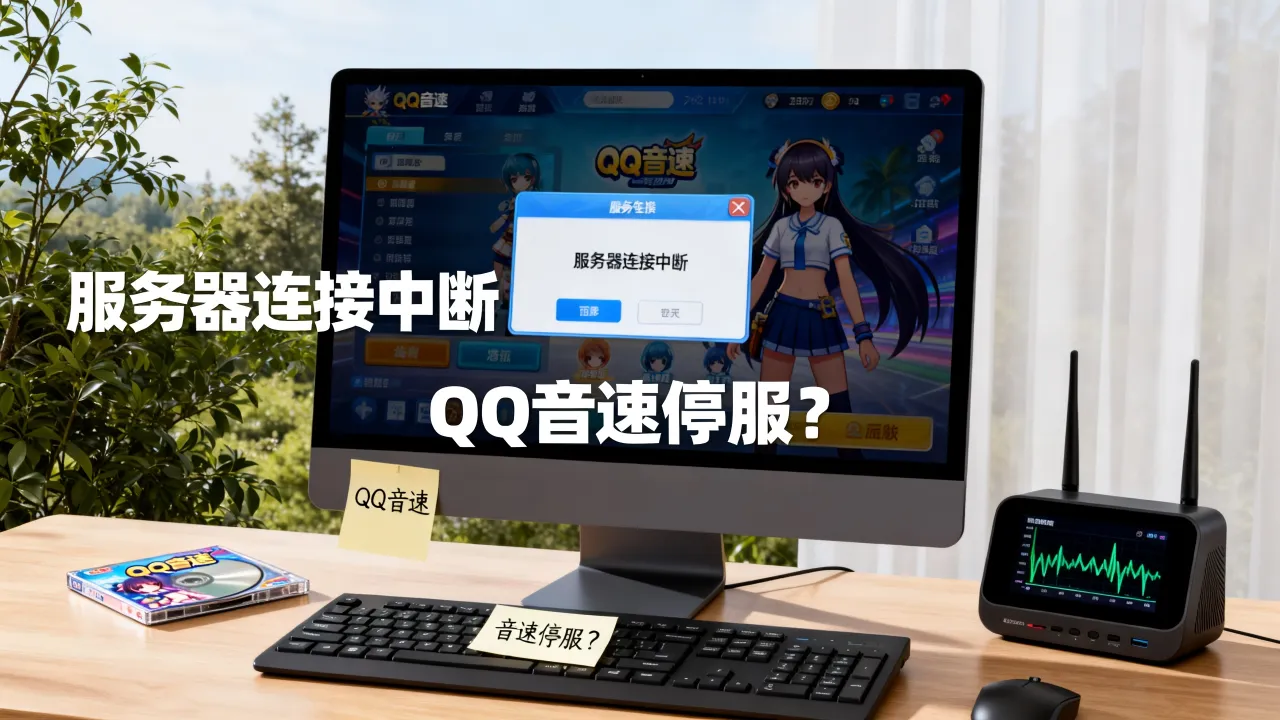 为什么QQ音速服务器老断开？QQ音速停服了吗