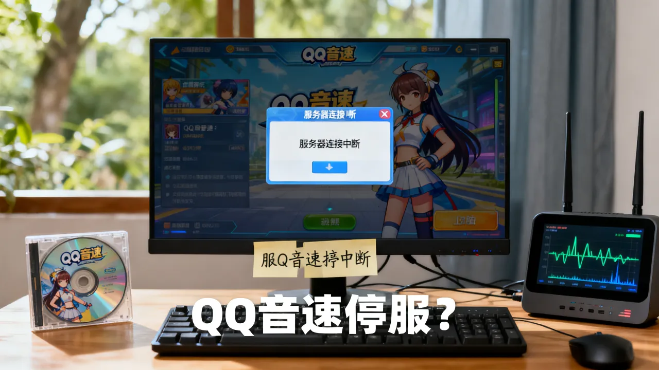 为什么QQ音速服务器老断开？QQ音速停服了吗