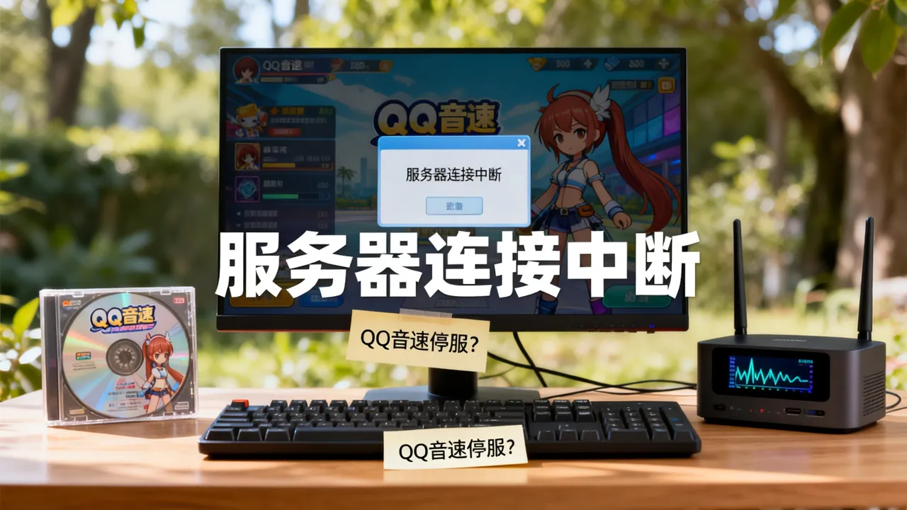 为什么QQ音速服务器老断开？QQ音速停服了吗