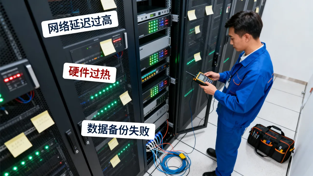 运维服务器出现的问题有哪些?服务器运维常见故障与解决办法