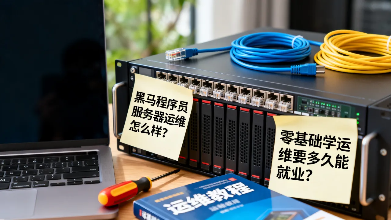 黑马程序员服务器运维怎么样？零基础学运维要多久能就业？