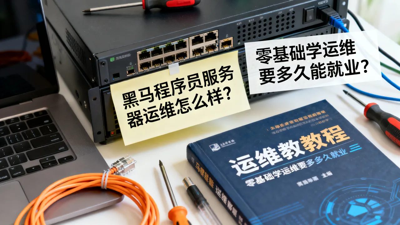 黑马程序员服务器运维怎么样？零基础学运维要多久能就业？