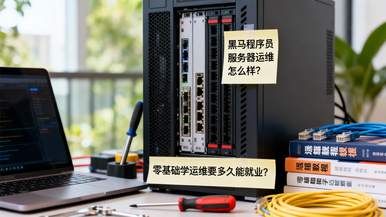 黑马程序员服务器运维怎么样？零基础学运维要多久能就业？