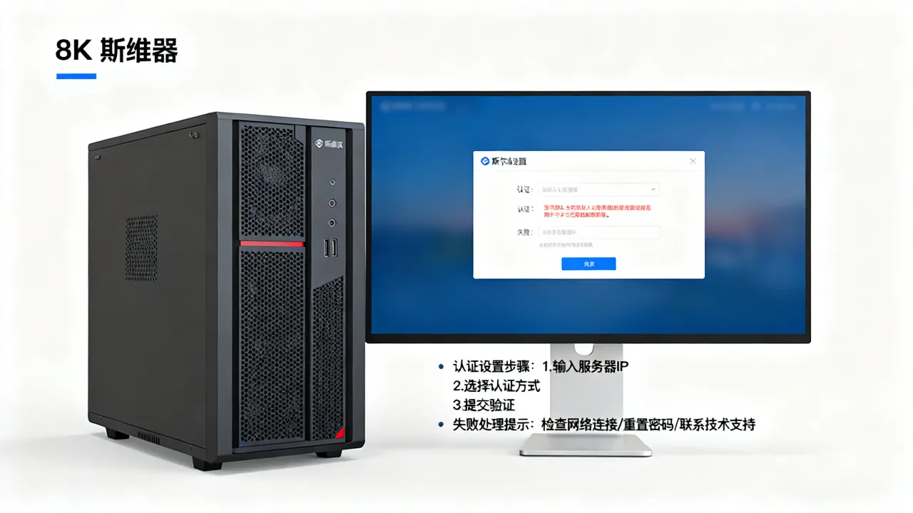 斯维尔服务器认证怎么设置？斯维尔服务器认证失败怎么办