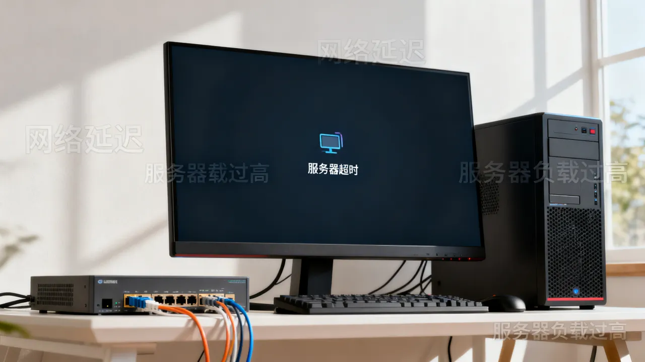 为什么显示服务器超时，服务器超时是什么原因