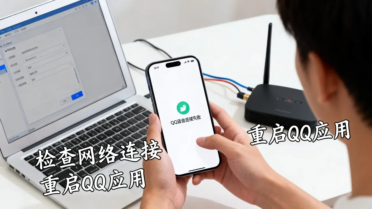 为什么qq语音无法连接服务器，qq语音连不上服务器怎么办