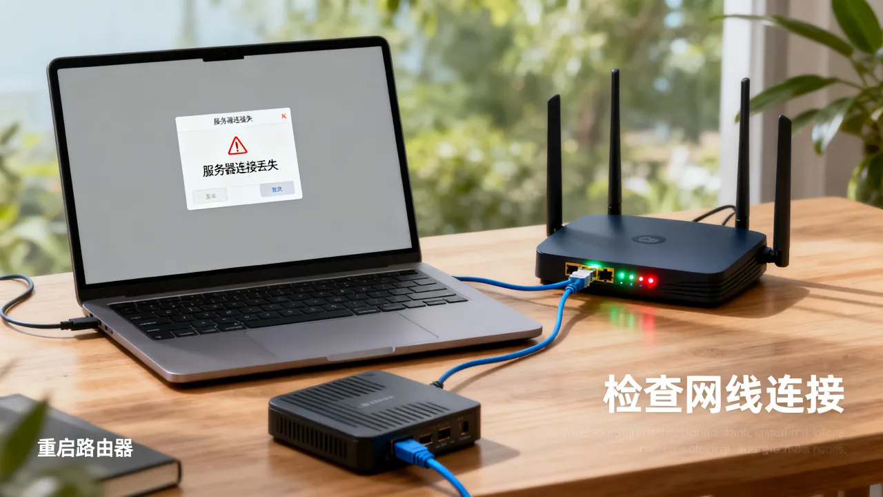 服务器链接丢失怎么解决，为什么服务器连接不稳定？