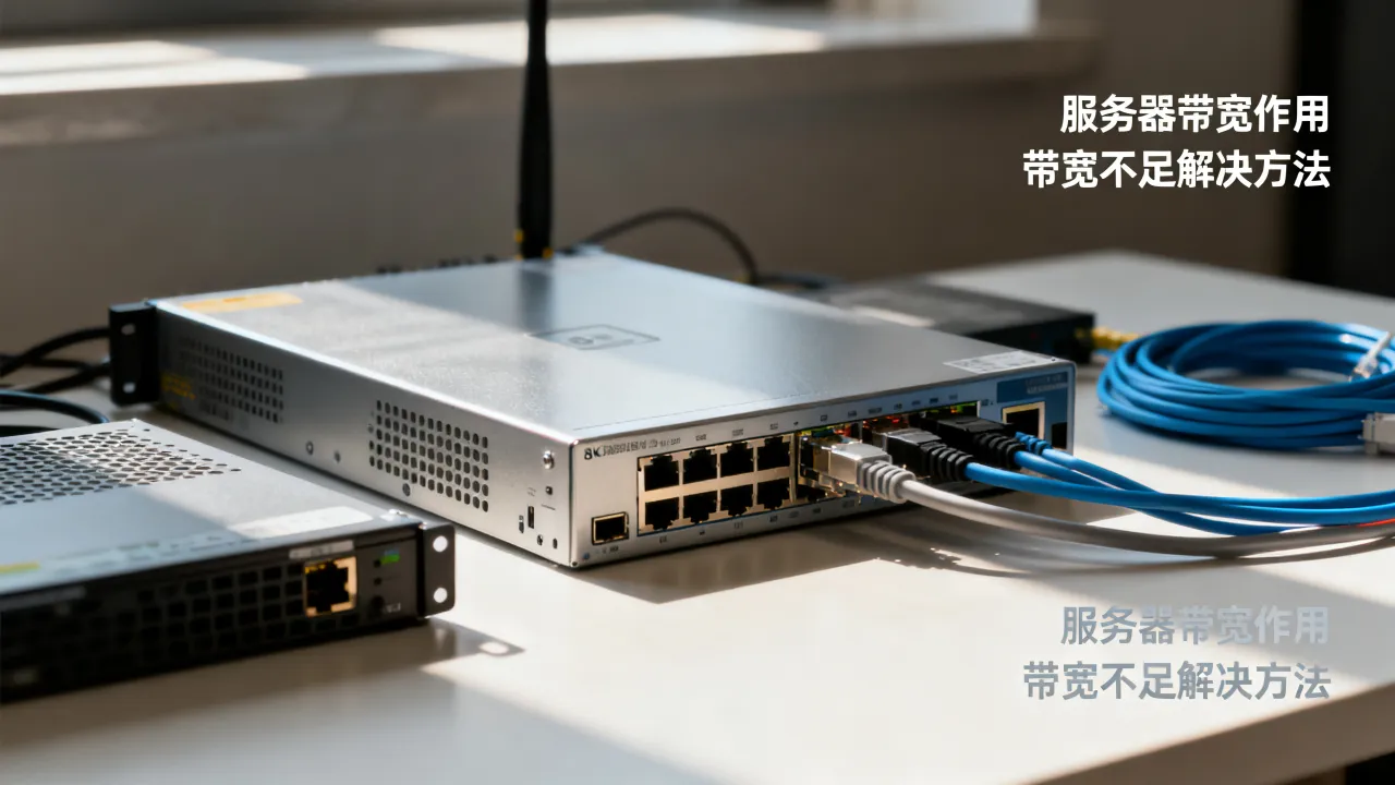 服务器宽带有什么用，服务器带宽不足怎么解决？
