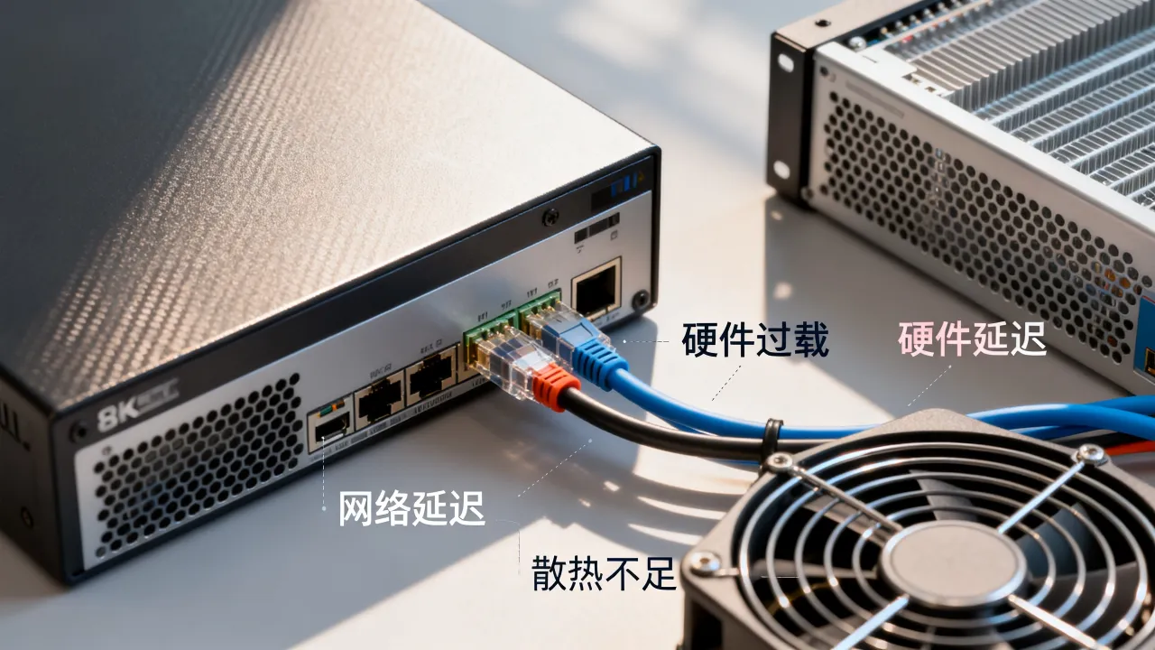 服务器为什么会很卡呢，服务器卡顿是什么原因造成的