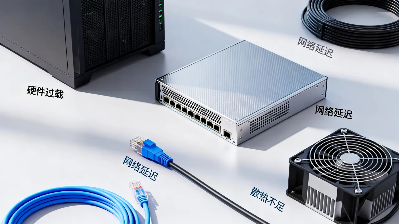 服务器为什么会很卡呢，服务器卡顿是什么原因造成的