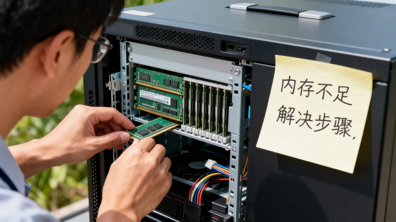 为什么服务器内存小了?服务器内存不足怎么解决?