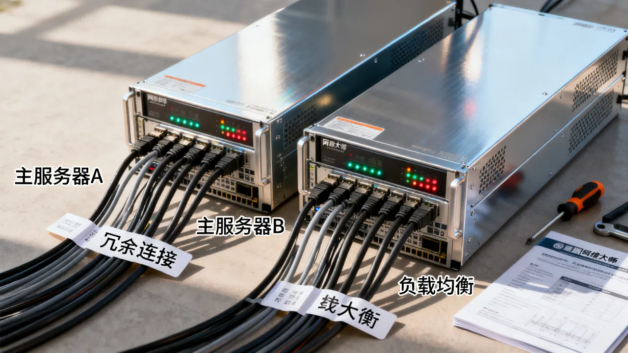 网维大师双主服务器怎么配置，部署策略有哪些