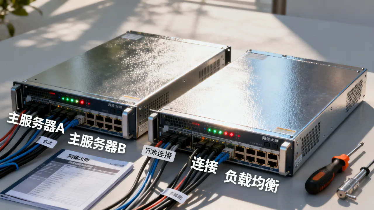 网维大师双主服务器怎么配置，部署策略有哪些