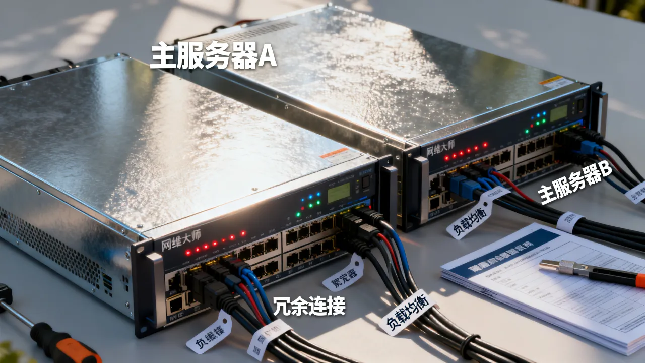 网维大师双主服务器怎么配置，部署策略有哪些