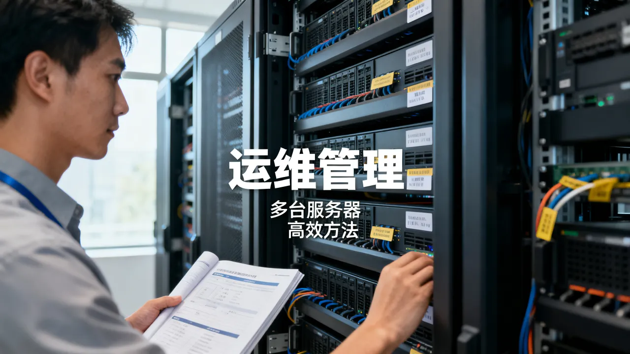 运维管理多台服务器怎么做?多台服务器高效运维管理方法有哪些 运维管理多台服务器怎么做?多台服务器高效运维管理方法有哪些