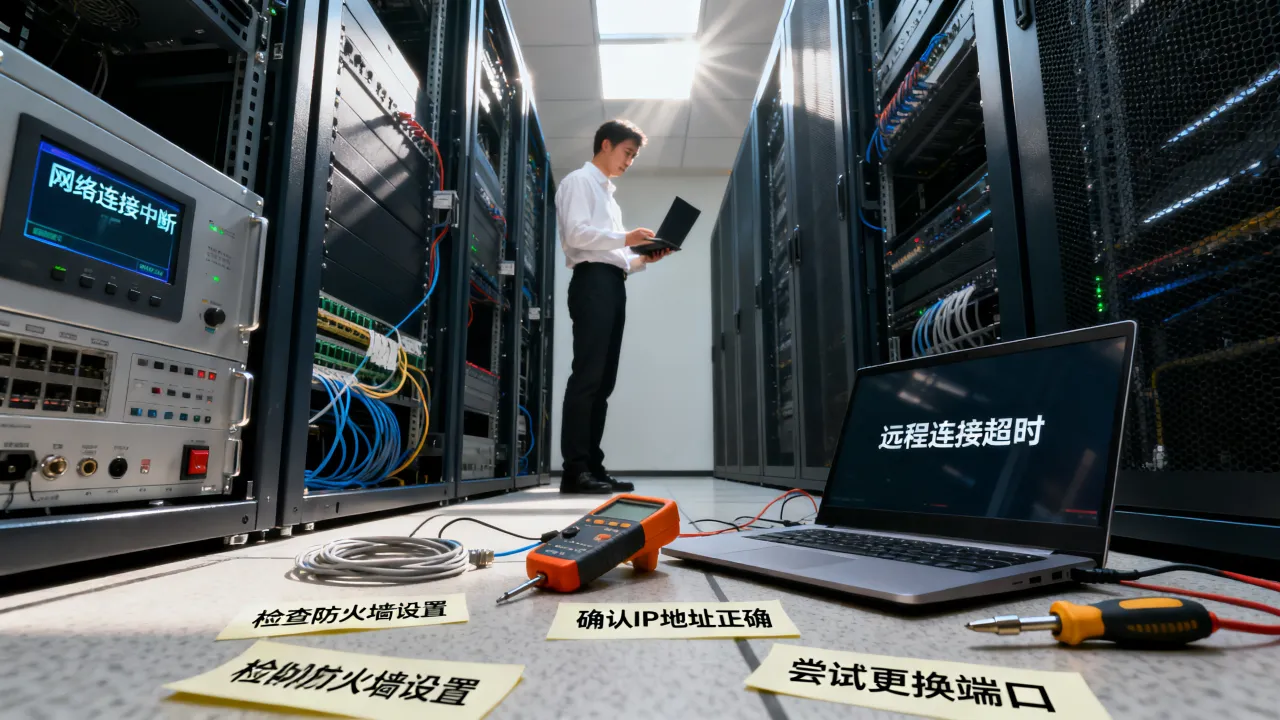 服务器运维进不去怎么办，服务器远程连接不上原因与解决
