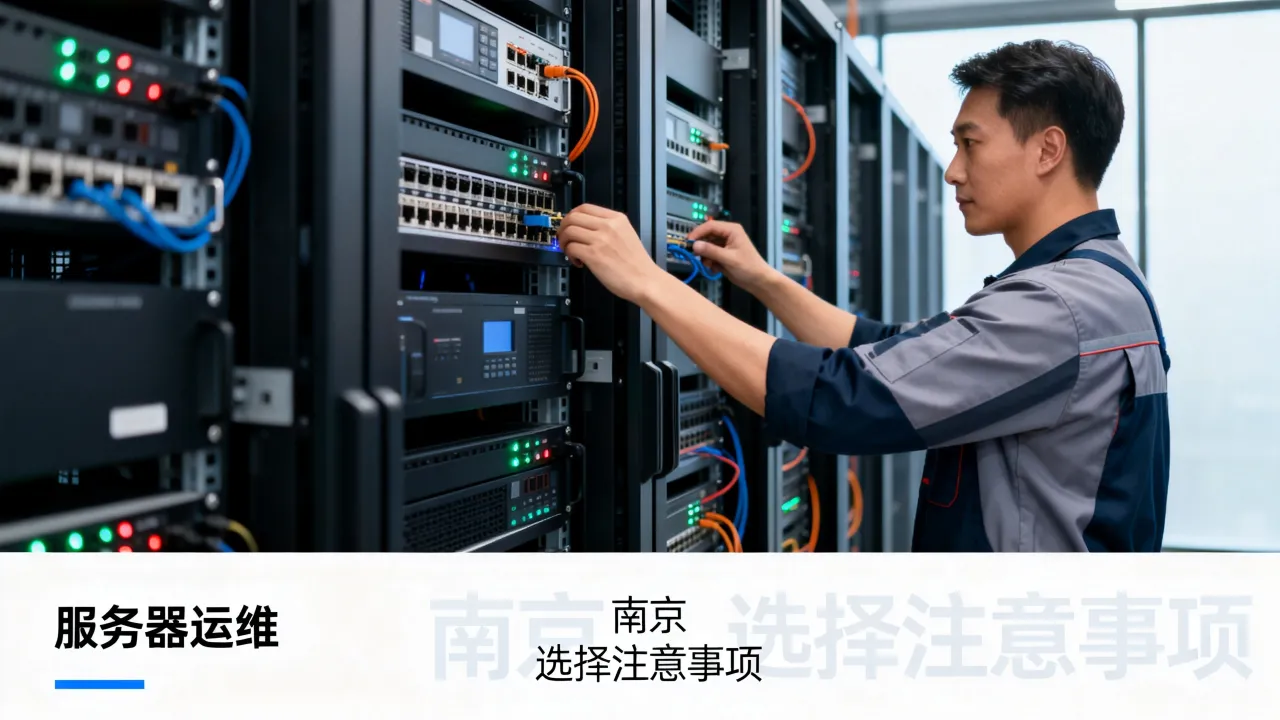 南京服务器运维公司哪家比较靠谱？选择时要注意什么