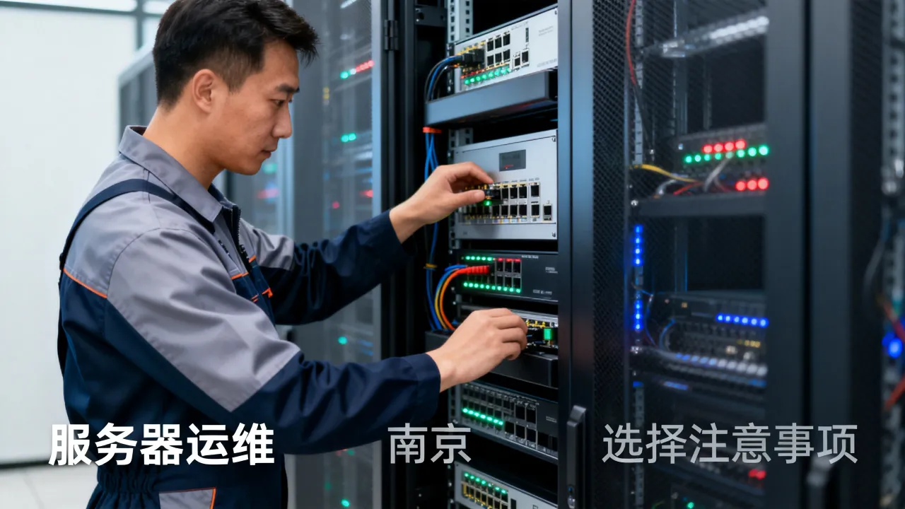 南京服务器运维公司哪家比较靠谱？选择时要注意什么