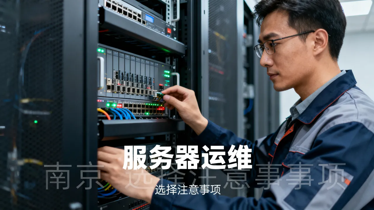 南京服务器运维公司哪家比较靠谱？选择时要注意什么