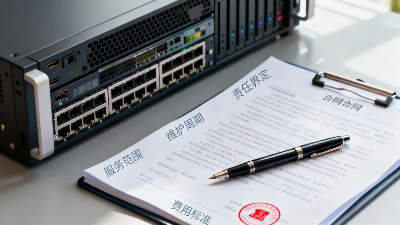 服务器维保合同条款包括哪些内容？签订时注意什么