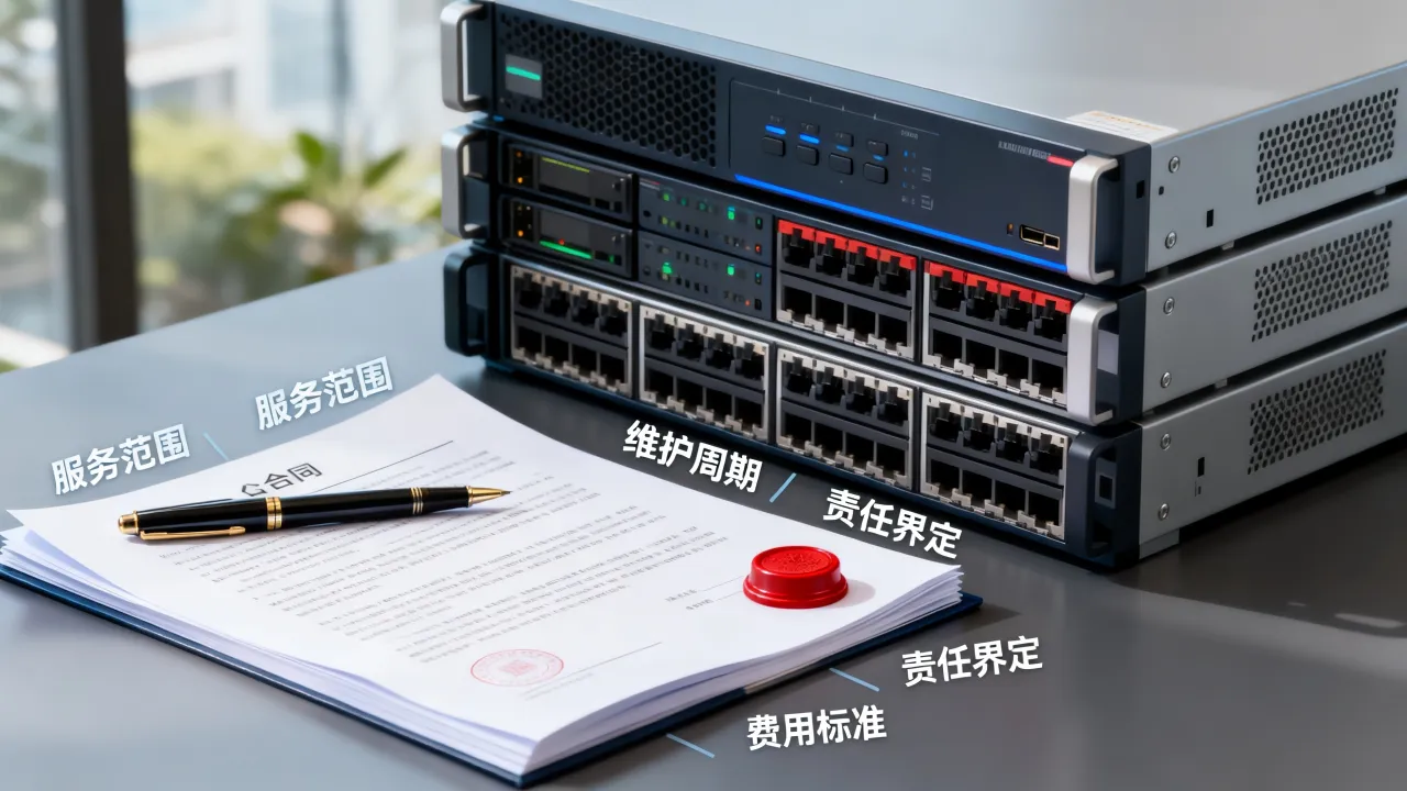 服务器维保合同条款包括哪些内容？签订时注意什么