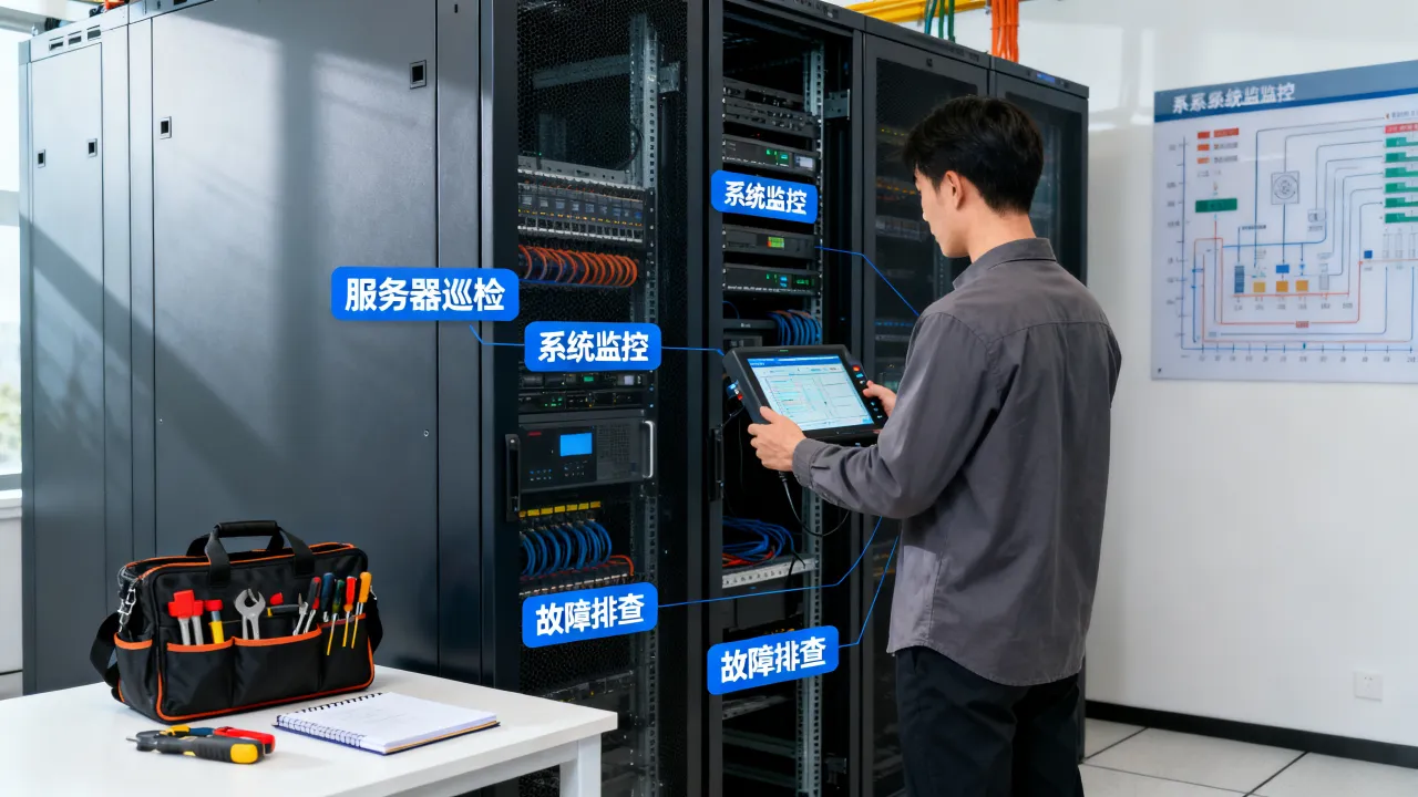 运维就是维护服务器吗，运维日常工作内容有哪些