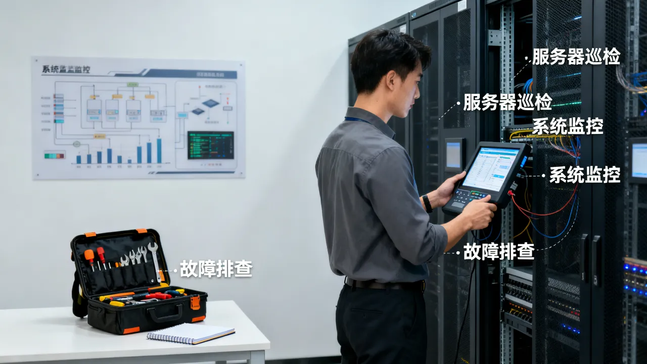 运维就是维护服务器吗，运维日常工作内容有哪些