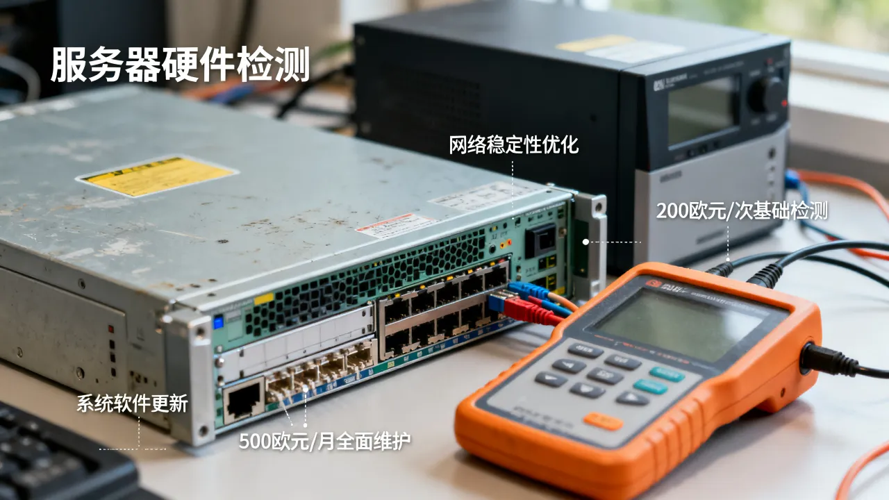欧洲服务器维保有哪些项目？，欧洲服务器维保怎么收费