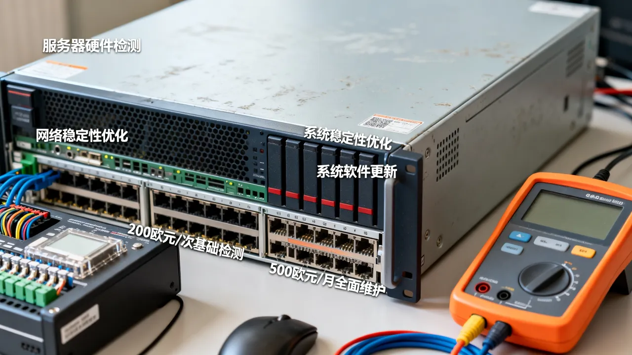 欧洲服务器维保有哪些项目？，欧洲服务器维保怎么收费