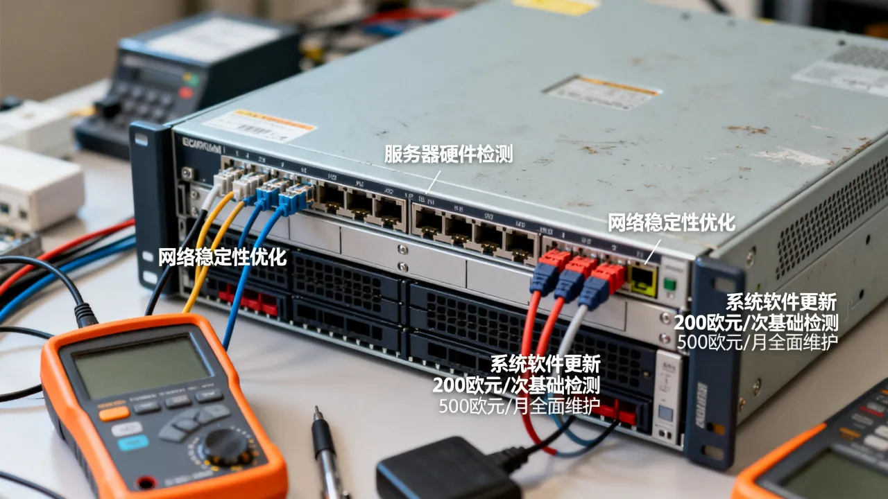 欧洲服务器维保有哪些项目？，欧洲服务器维保怎么收费