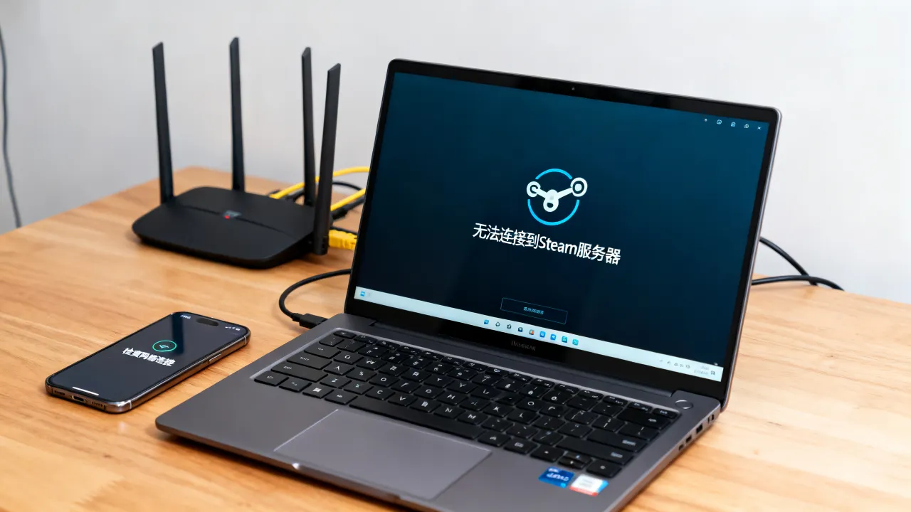 为什么连不上steam的服务器？steam连不上服务器怎么办
