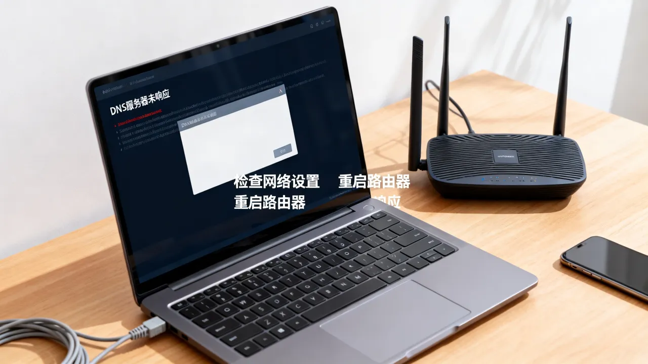 宽带显示DNS服务器未响应是怎么回事？宽带DNS服务器未响应怎么解决
