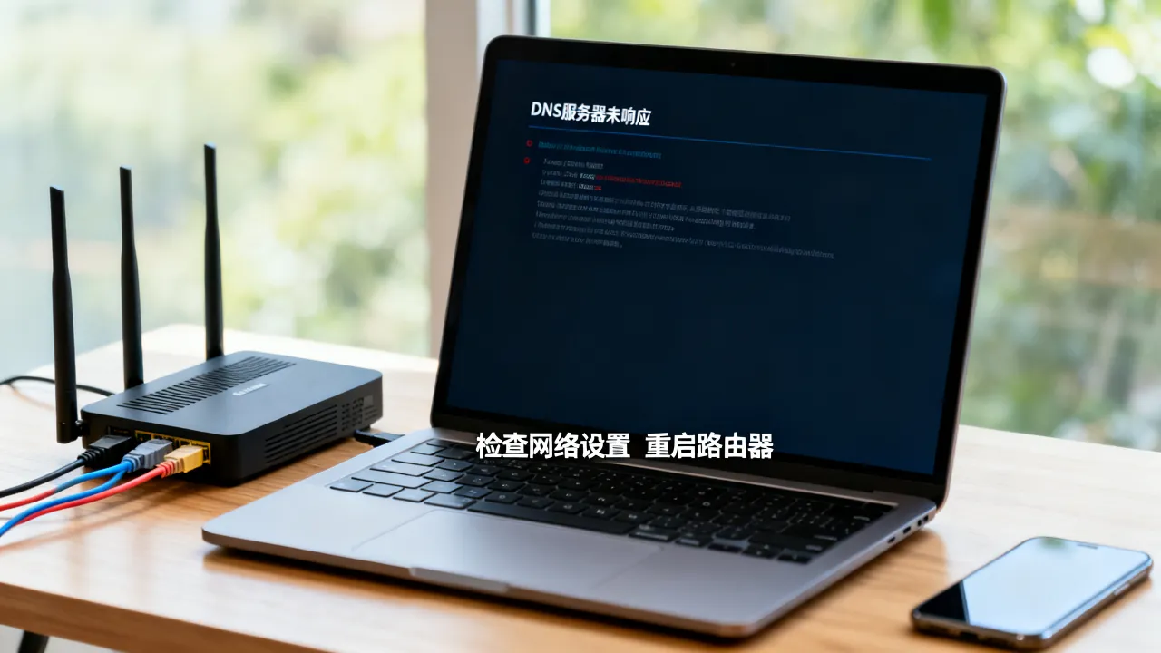 宽带显示DNS服务器未响应是怎么回事？宽带DNS服务器未响应怎么解决