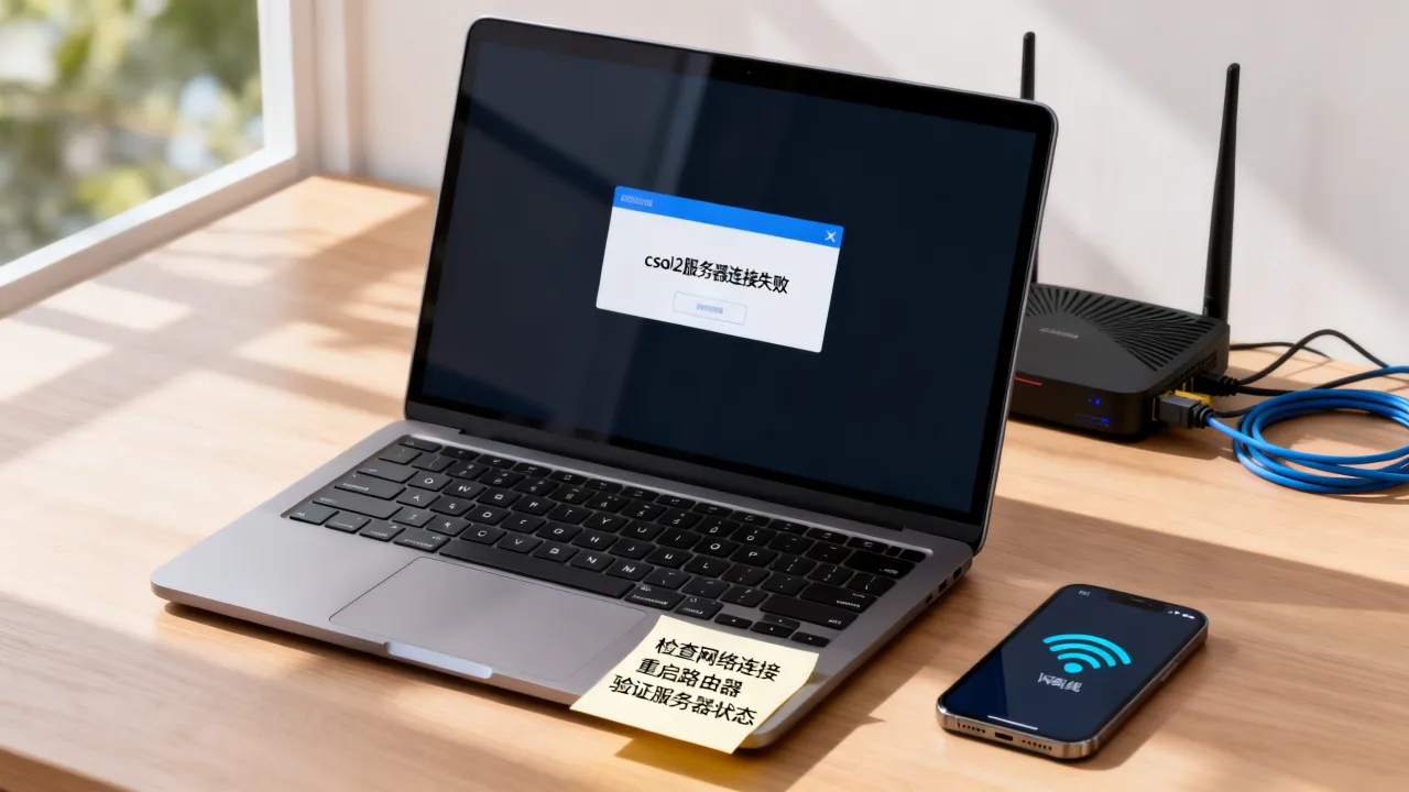 csol2为什么服务器连接失败，连接不上怎么解决