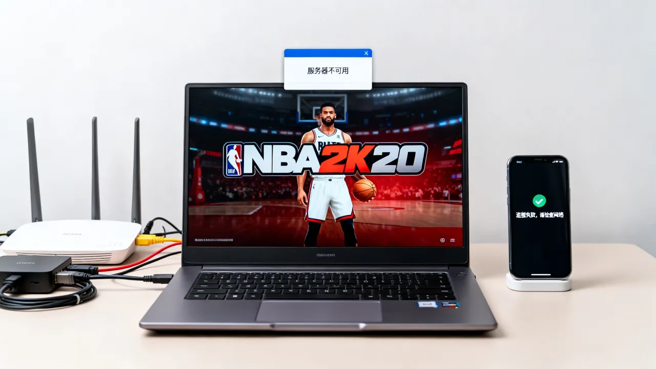 NBA2K20为什么一直显示服务器不可用？服务器连不上怎么办