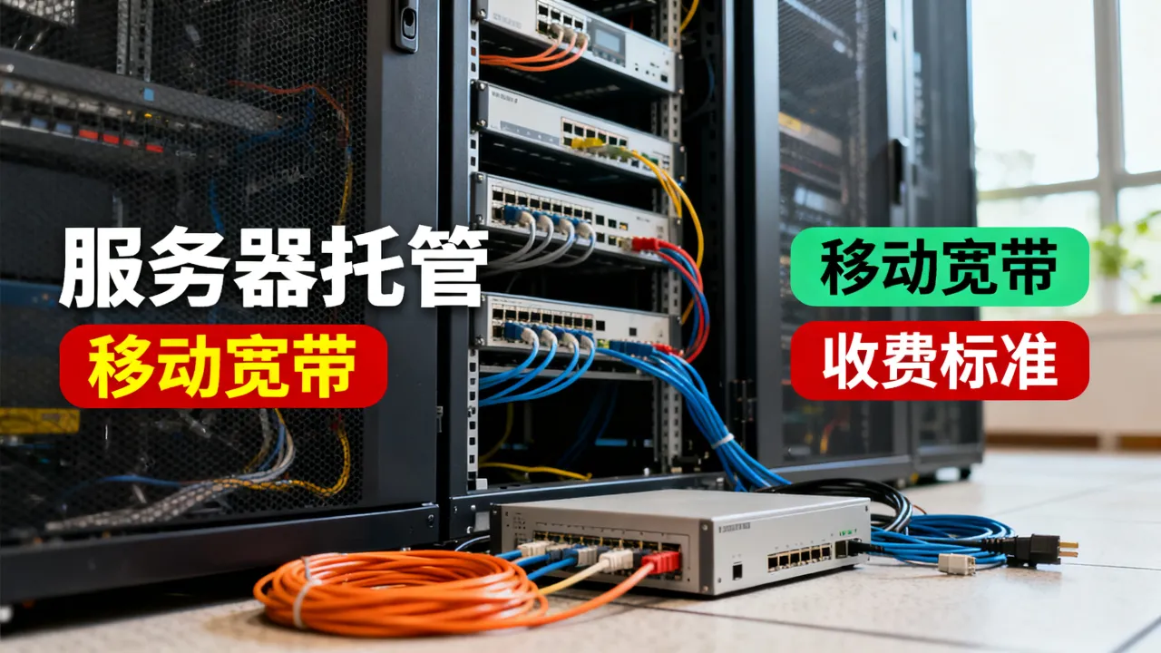 移动宽带服务器托管怎么收费？服务器托管一年多少钱