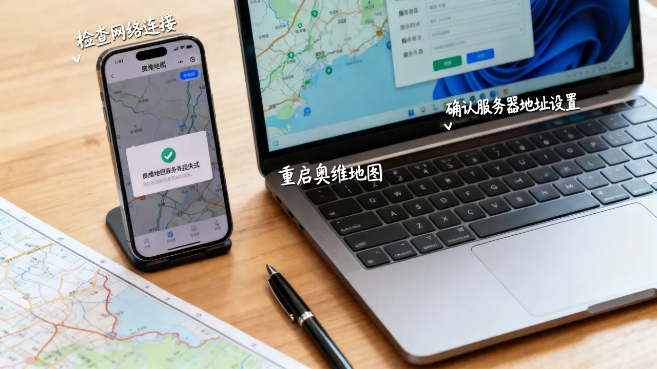奥维地图服务器打不开怎么解决？地图服务器地址如何设置