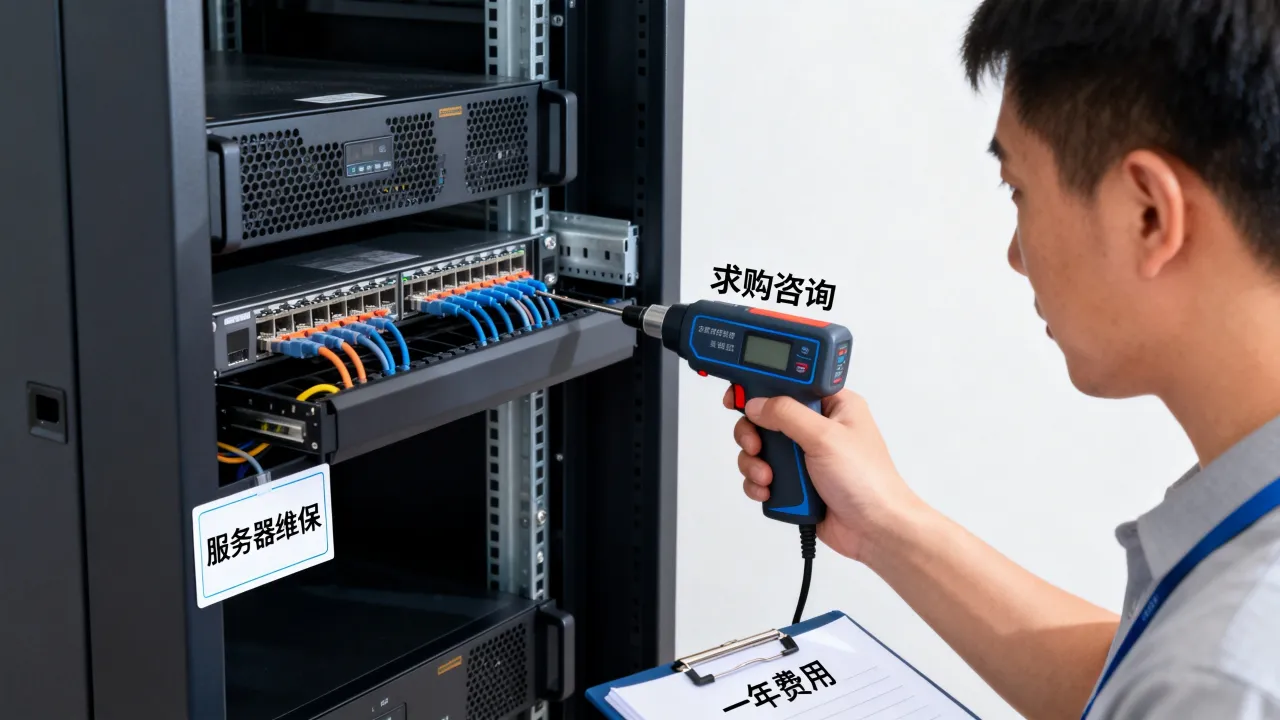 求购服务器维保哪家好？服务器维保一年多少钱？
