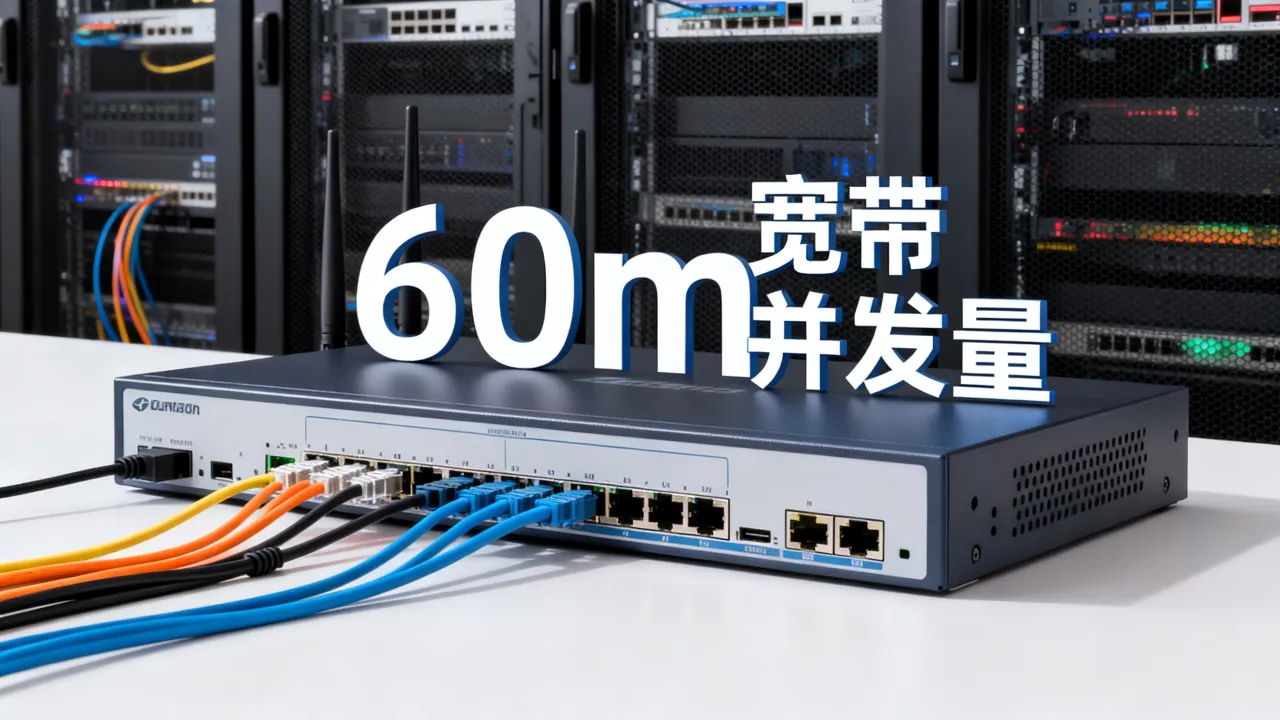 服务器60m宽带能带多少人？，60m宽带服务器并发量