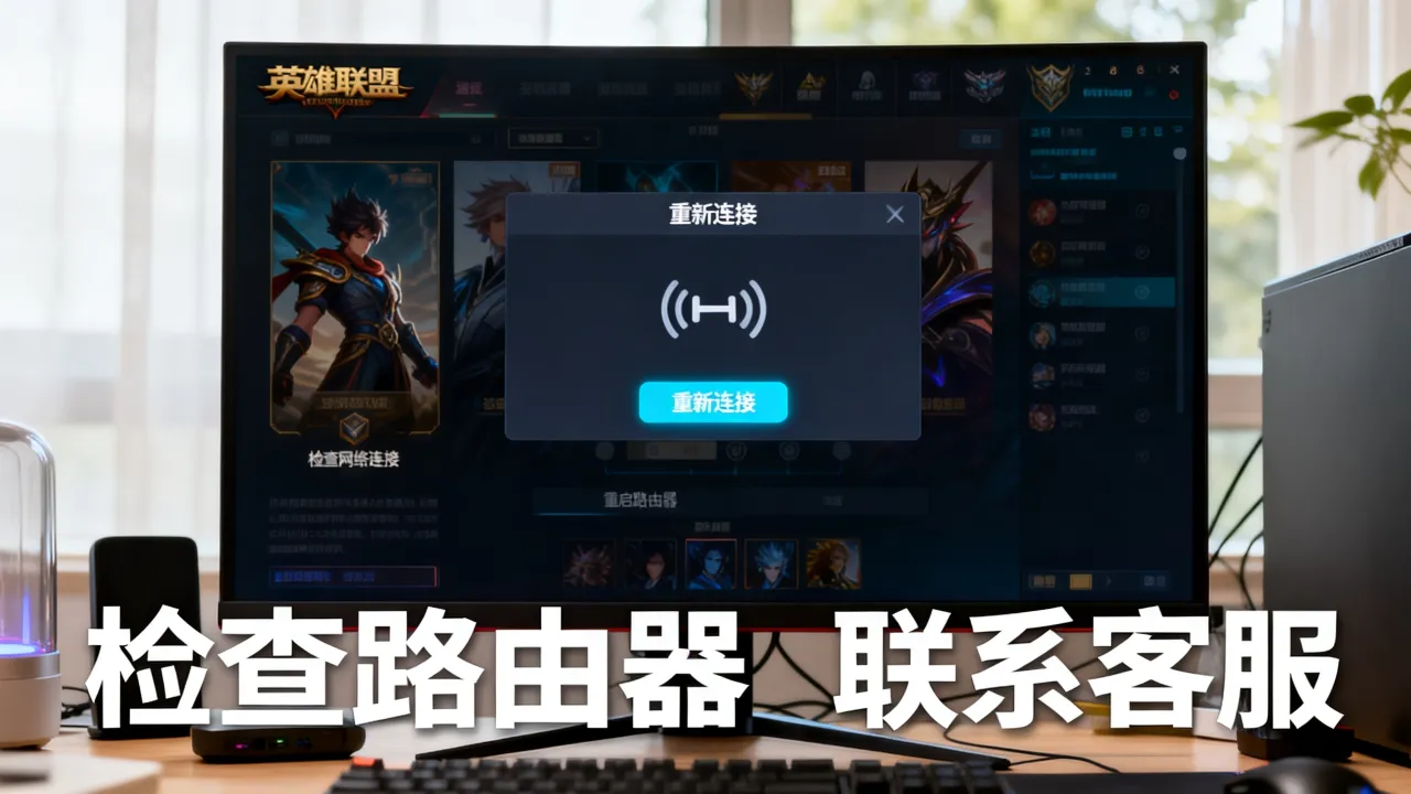 为什么点不了lol重新连接服务器，英雄联盟一直重连失败怎么办