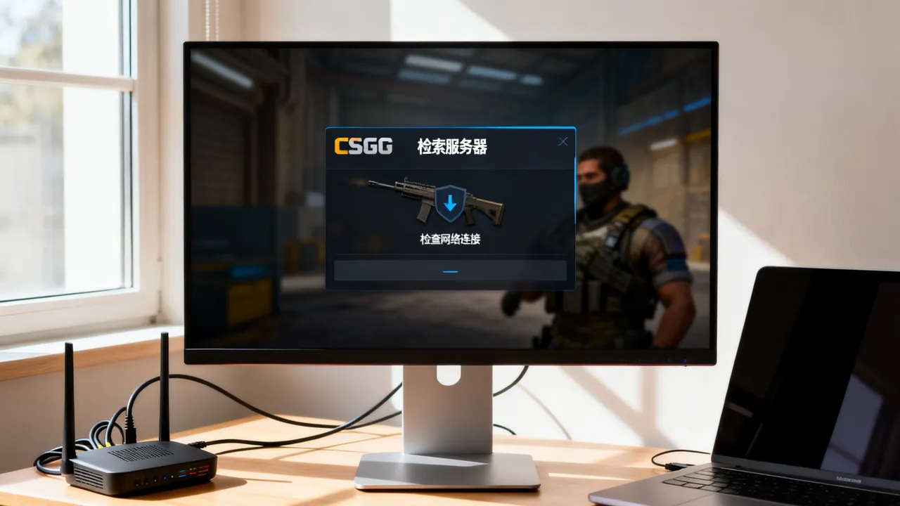 csgo为什么一直检索服务器，一直检索服务器进不去怎么办？