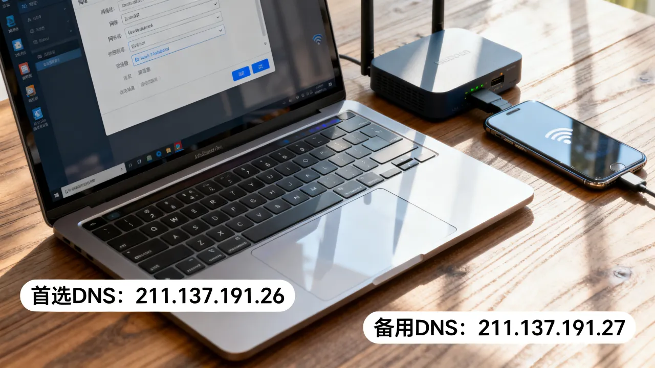 秦皇岛移动宽带备用dns服务器怎么设置?移动宽带备用dns地址是多少 秦皇岛移动宽带备用dns服务器怎么设置?移动宽带备用dns地址是多少