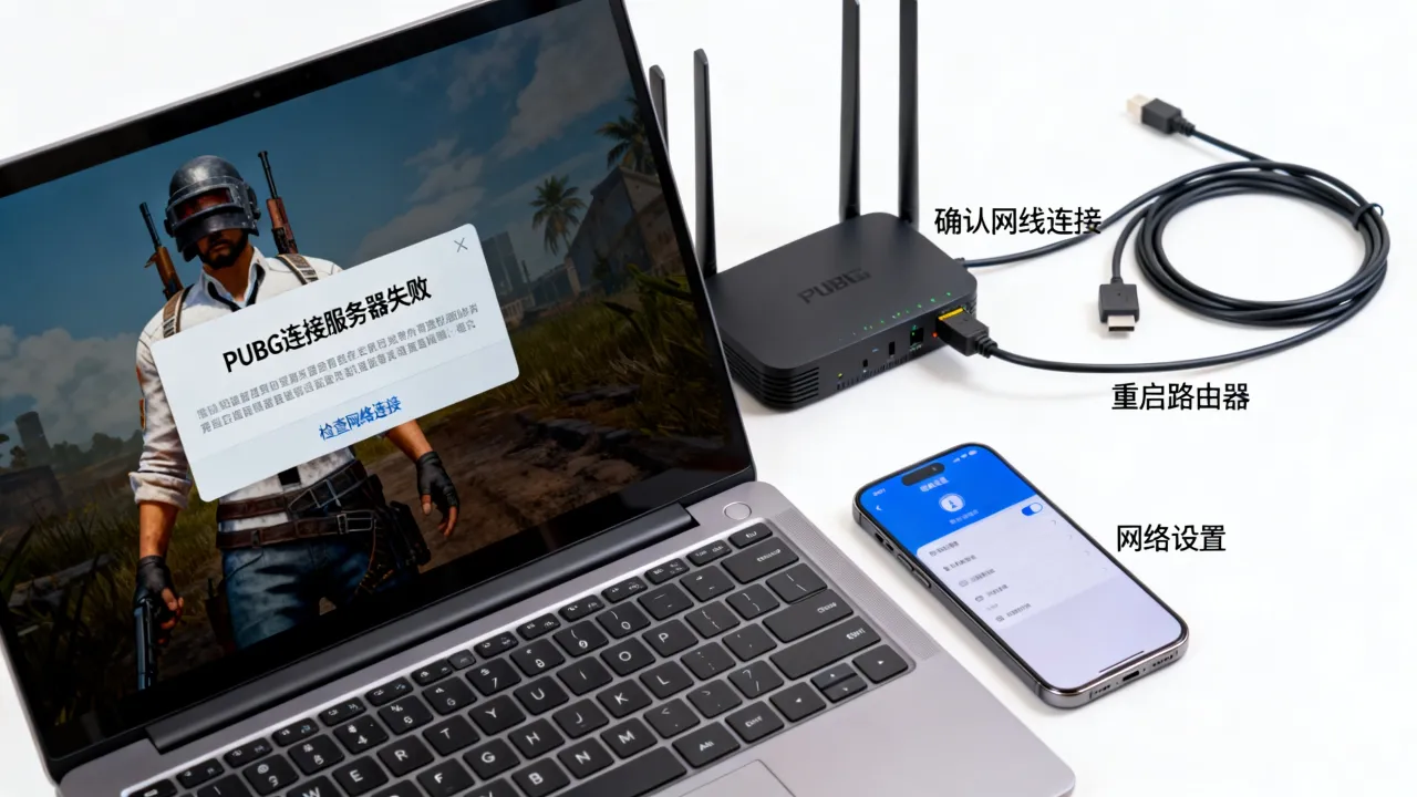pubg为什么连接服务器失败，绝地求生连不上服务器怎么办