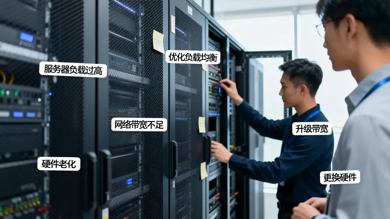 为什么服务器跟不上?服务器响应慢的原因及解决方法有哪些 为什么服务器跟不上?服务器响应慢的原因及解决方法有哪些