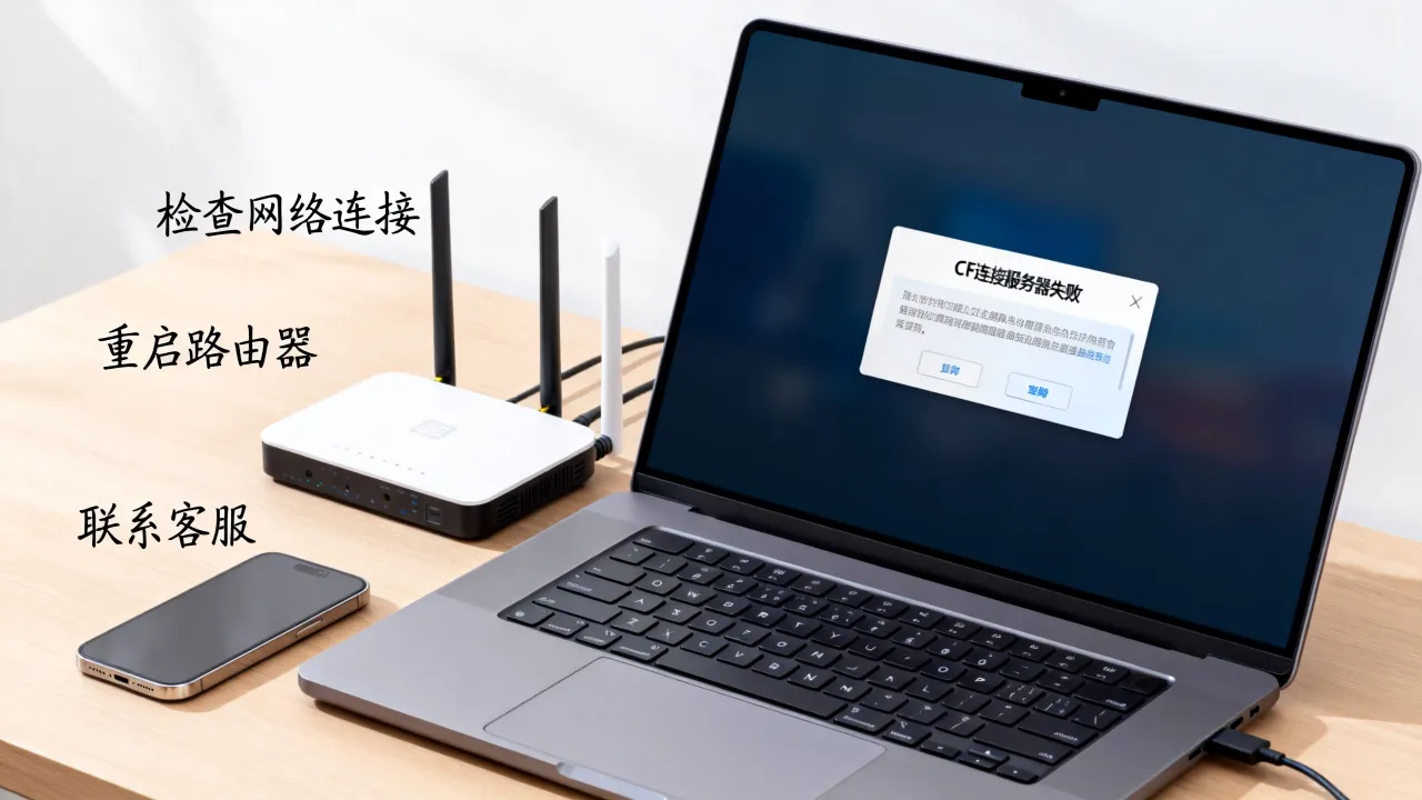 为什么上cf连接服务器失败怎么办，cf连接服务器超时怎么解决
